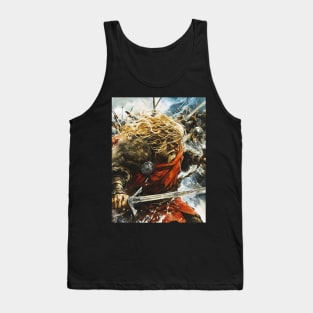 Saga of the Norse: Viking Exploration, Epic Tales, and Anime-Manga Heritage in Vinland Saga Art Tank Top